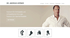 Desktop Screenshot of orthokroener.com